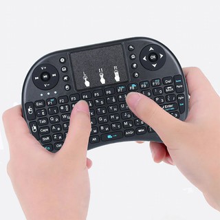 Taffware Mini Keyboard Wireless 2.4GHz dengan Touch Pad