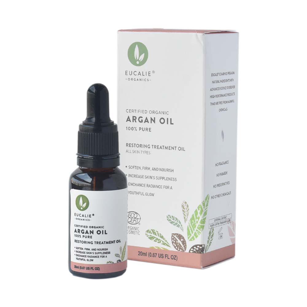 Eucalie Certified Organic 100 % Argan Oil