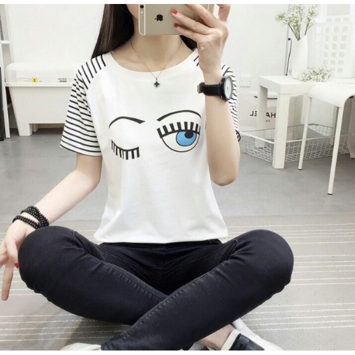 Baju Kaos Wanita GF WINKRAGLAN
