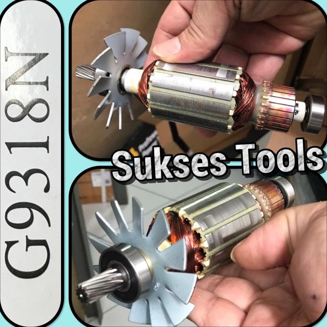 Armature Gmt G 9318 N Angker Motor Mesin Poles Gmt Model Bor G9318 N