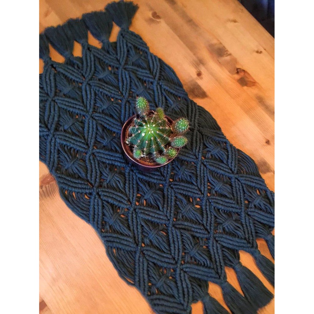 Macrame Table Runner Taplak Meja Makrame Tatakan Dekorasi Boho Shopee Indonesia Macrame Table Runner Taplak Meja Makrame Tatakan Dekorasi Boho Shopee Indonesia