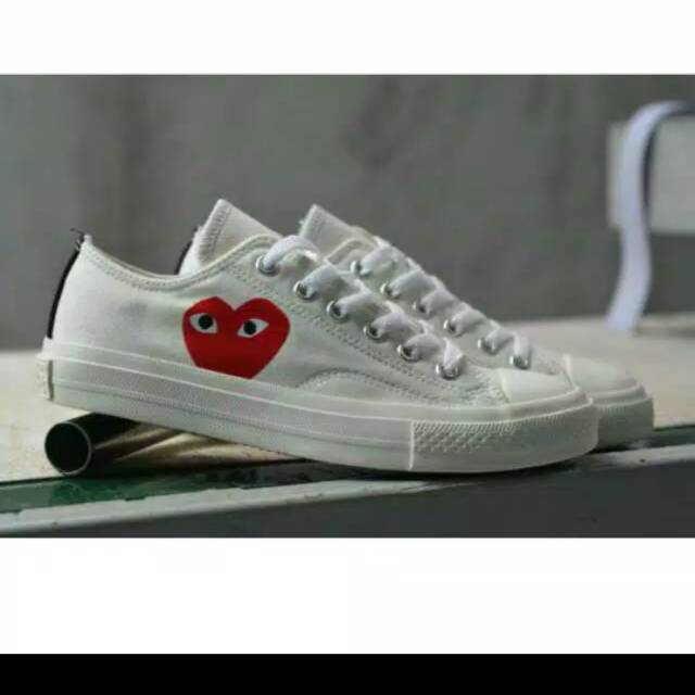 converse cdg play low/hi