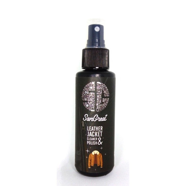 SanGreat leather jacket cleaner and polish  - Spray Pembersihan/perawatan Jaket kulit 100ml