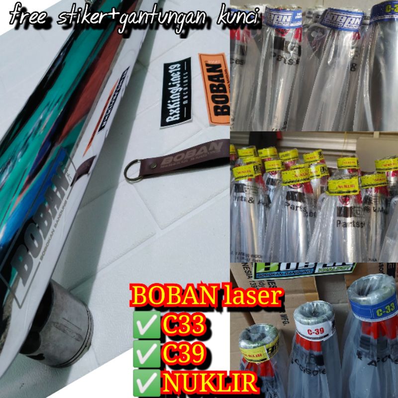 knalpot boban RX KING BOBAN C33