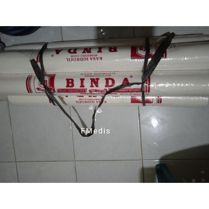 Original Kasa Binda Merah/Kasa Verban/Kasa Perban/Kasa Gulung Binda Merah uk 40x80