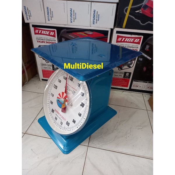 Timbangan Jarum Duduk FUJIYAMA 150kg Piring Datar