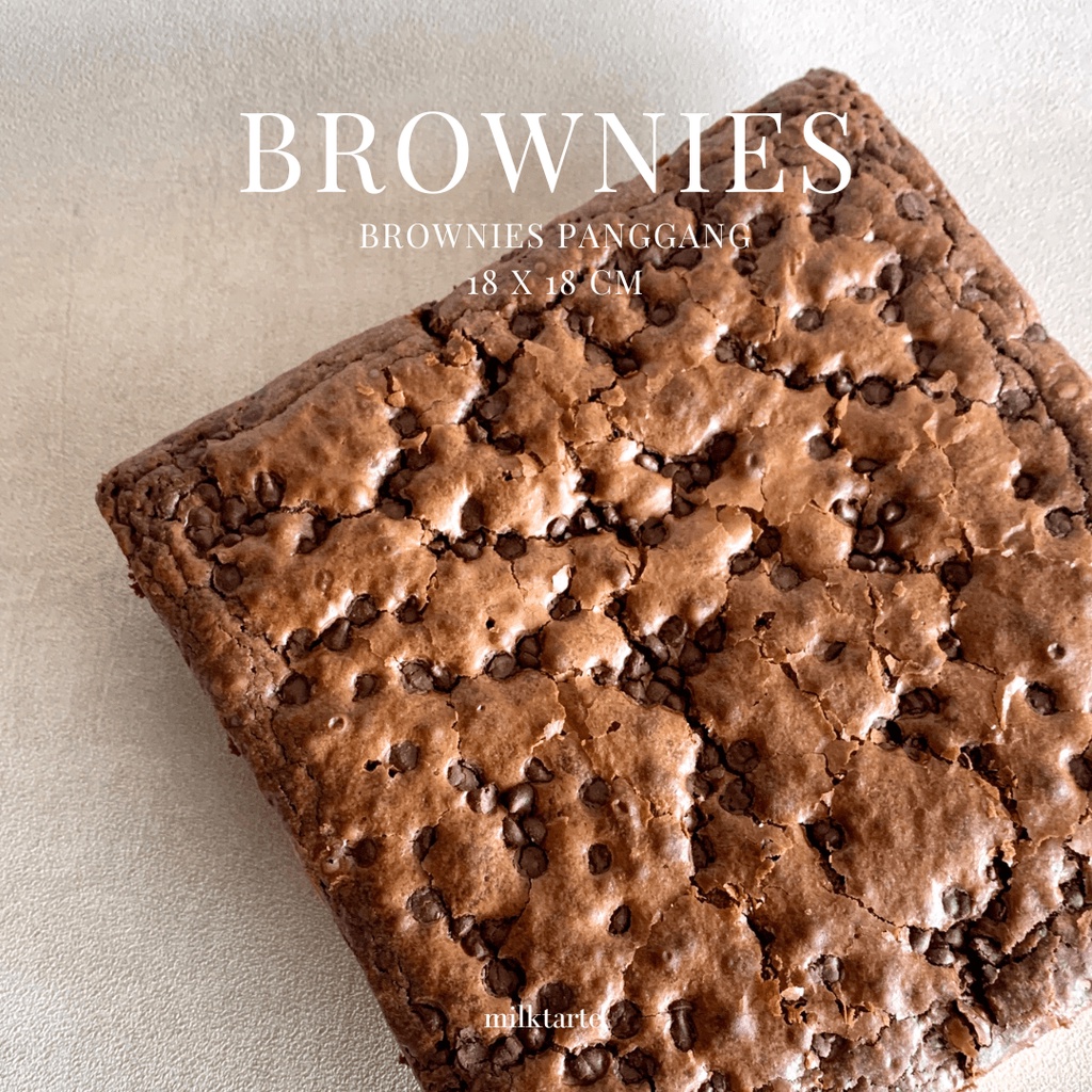 

Milktarte - Brownies Panggang 18x18 cm