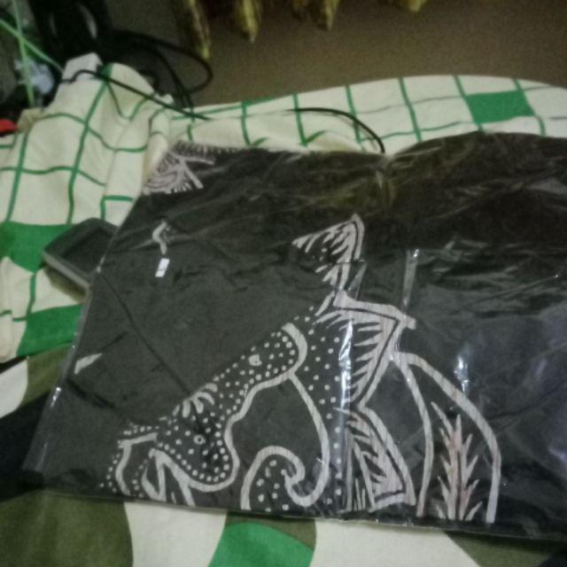 Bswart Batik Hrb026 Kenongo Hem Pendek Padi Pekalongan M L Xl Batik Pria Murah Modern Grosir