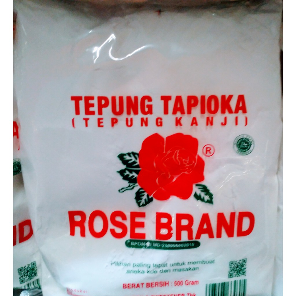 

Tepung Tapioka/ Tepung Kanji Rose Brand 500gr