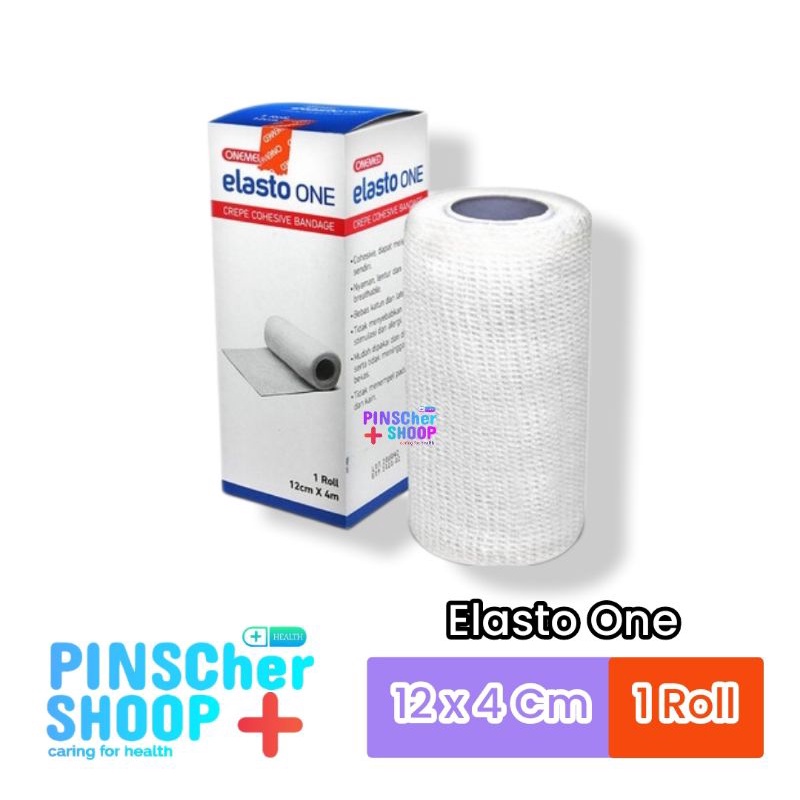 Elasto One 12 x 4 M Perban Elastis Fixasi Onemed