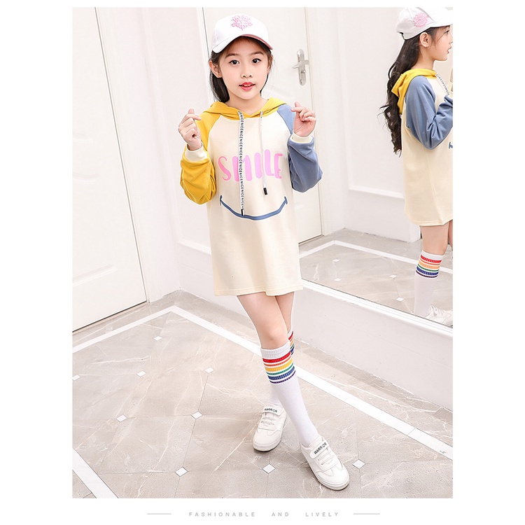 Sweater / Baju Anak Perempuan Over Size Import Kualitas Pemium Motif MLB