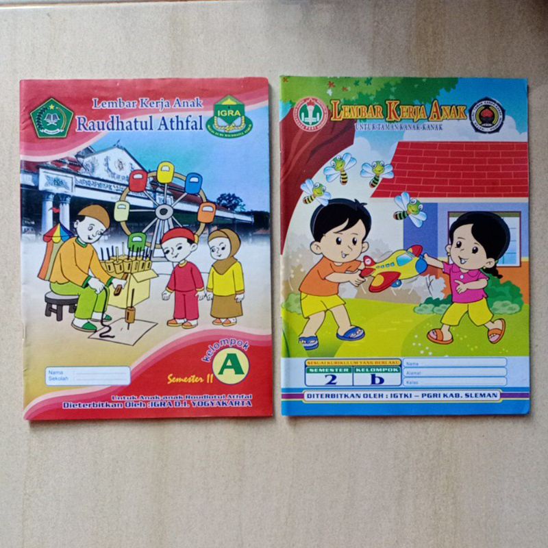 LKA Lembar kerja Anak TK