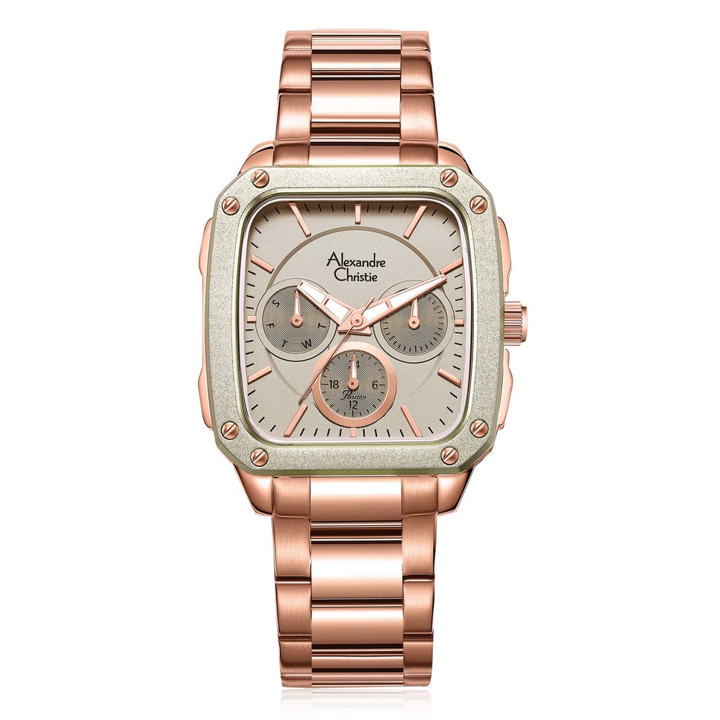 Alexandre Christie ACF2996 BFBRGGR Jam Tangan Wanita