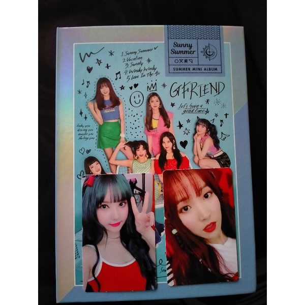 album gfriend sunny summer unsealed (summer ver.) pc eunha yuju