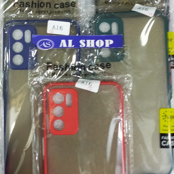SILICON CASE WARNA DOVE OPPO A16