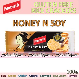 Fantastic Rice Crackers All Variant 100g - Gluten Free Snack Semua Rasa Cocok Untuk Vegan Shopee Indonesia