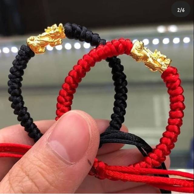 gelang emas hongkong naga
