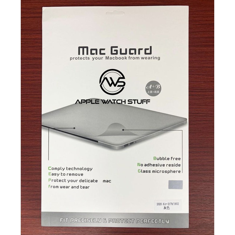 Mac Guard Macbook Air Sticker Film Protector Full Body 2019 2020