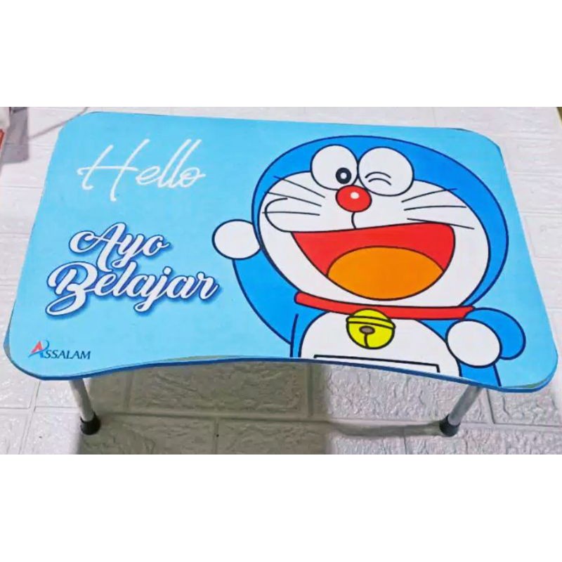 [BS] MEJA BELAJAR KABSKTER KAKI ALUMUNIUM KUAT BERKUALITAS TINGGI TAYO HELLO KITTY DOBSEMON