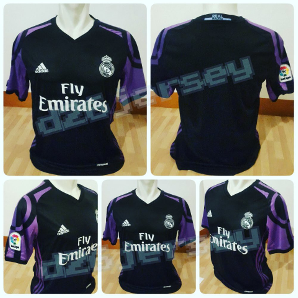 Jersey Real Madrid 3rd Away 2016 2017 OFFICIAL Limited