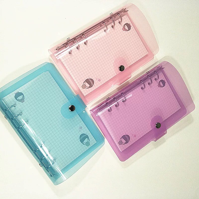 

BINDER TRANSPARAN A5 A6 WARNA PINK UNGU BIRU HITAM