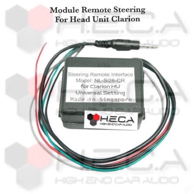 Module Remote Steer Steering Wheel Modul Remot Stir for Head Unit CLARION Single din & Double din