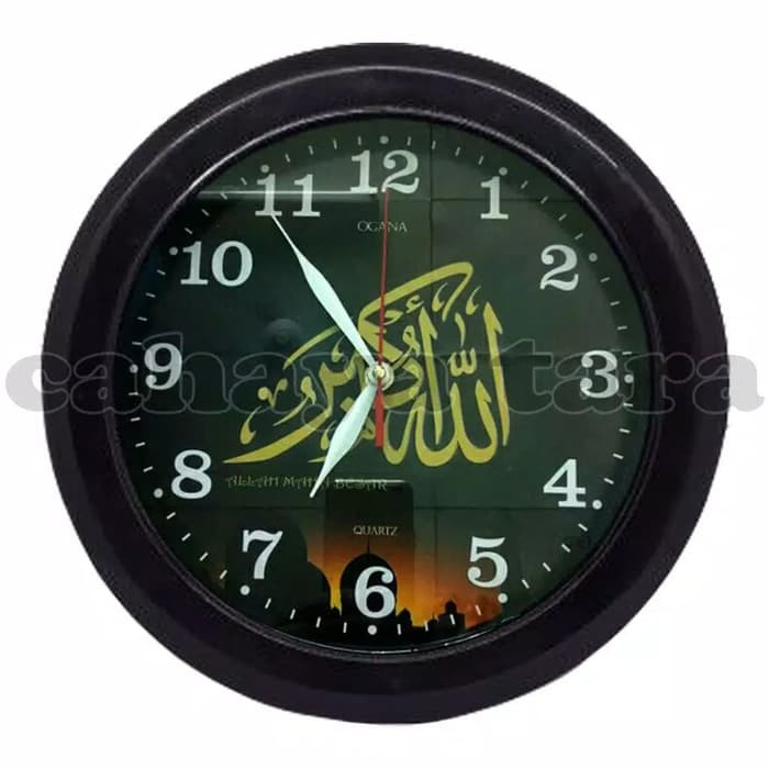 [COD] JAM DINDING KALIGRAFI MOTIF RELIGI