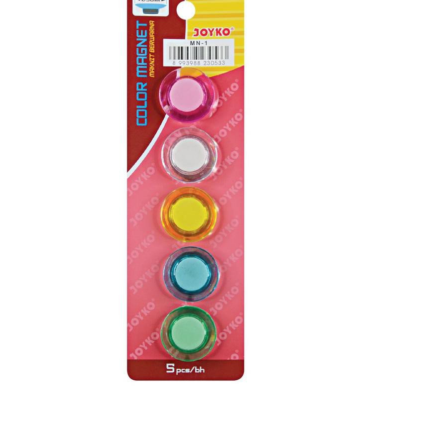 

PROMO BESAR (bfr-288) Magnet Warna / Magnet Papan Tulis Joyko MN-1