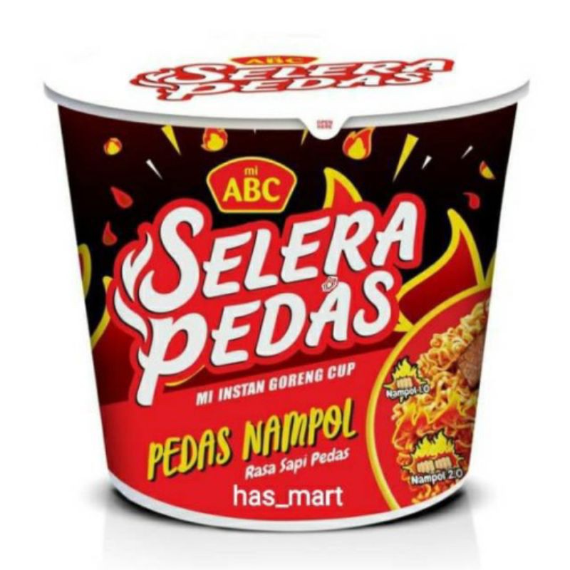 

ABC MIE PEDAS NAMPOL CUP 60 GR