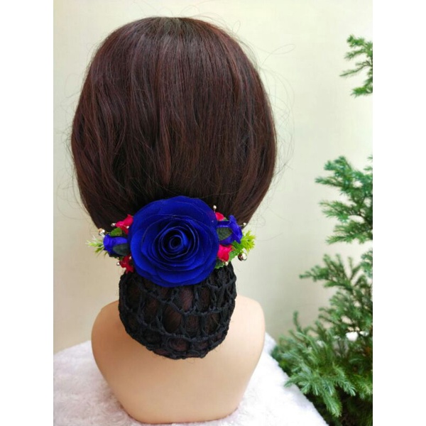 harnet rambut wanita/harnet bunga 1 bloomy handmade 100%
