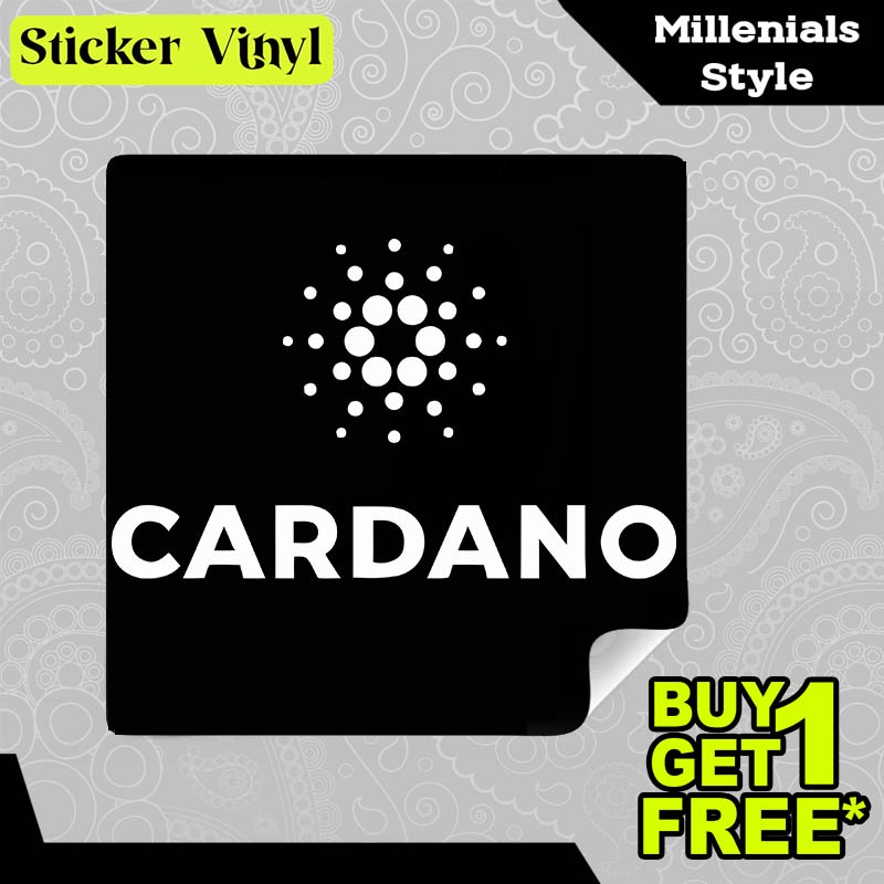 

Stiker Sticker ADA Cardano Crypto Token Bisnis Uang Digital Aesthetic Bahan Vinyl Satuan Anti Air