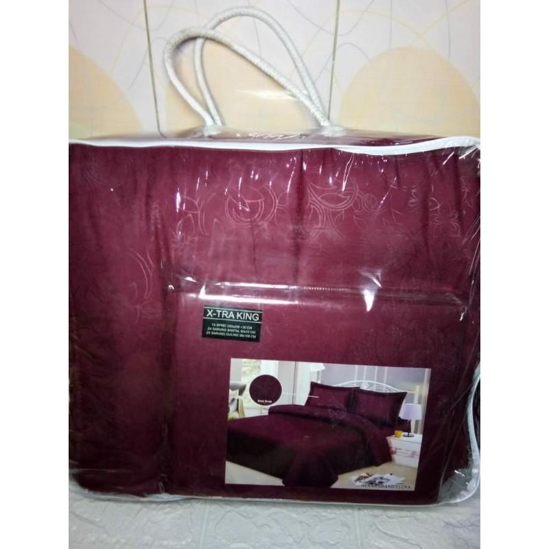 Bed cover set katun jepang