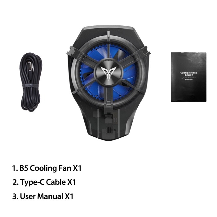 FLYDIGI B5 Mobile Phone Cooling Fan - Kipas Pendingin Smartphone