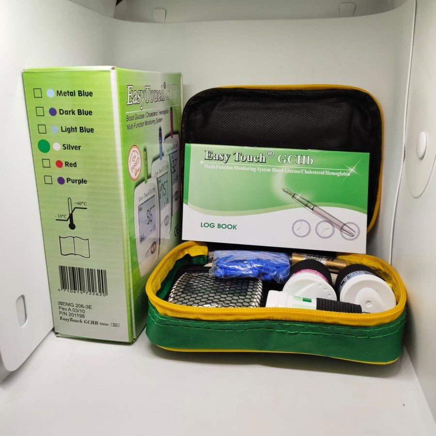 ALAT TES/CEK UKUR DIGITAL KADAR GULA DARAH KOLESTEROL DAN HB 3 IN 1 YANG TERBAIK BAGUS & AKURAT