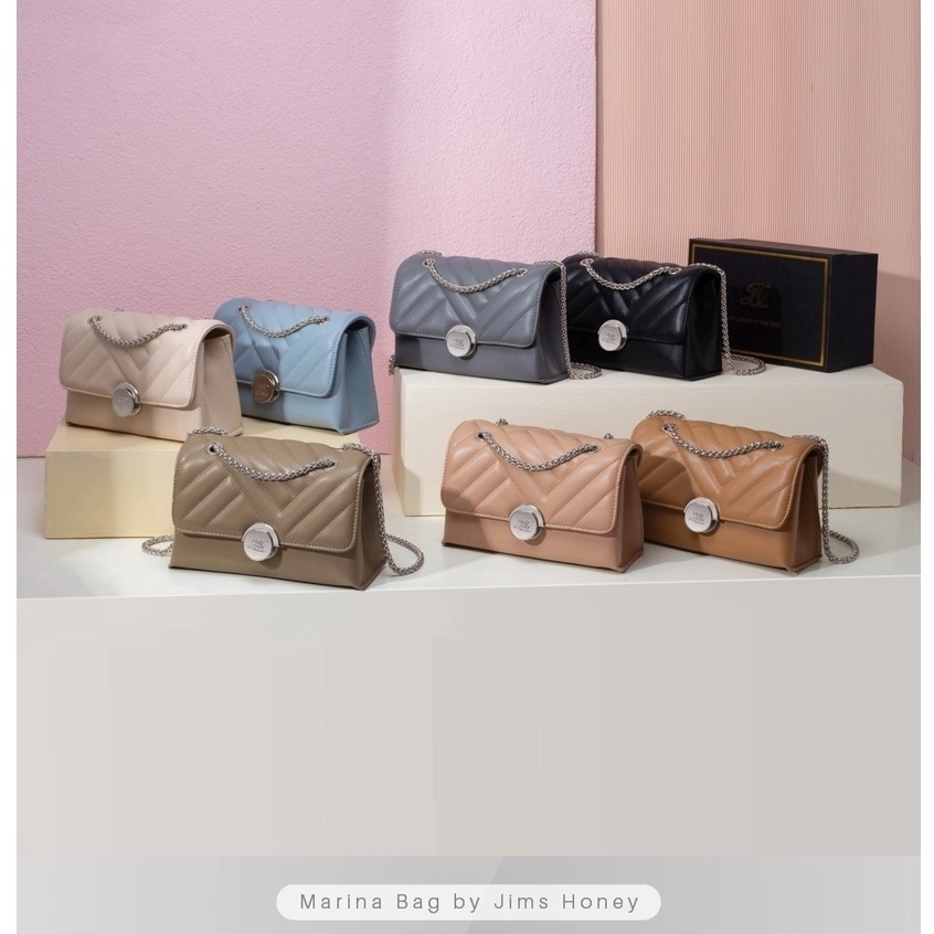 JIMS HONEY TAS SELEMPANG WANITA MARINA BAG (FREE EXCLUSIVE BOX)