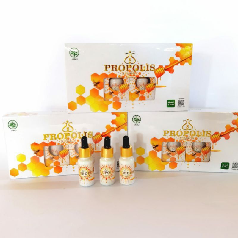 SSI PROPOLIS Super Nano | Propolis Multi Nutrisi | Harga Per-Box isi 4 Botol