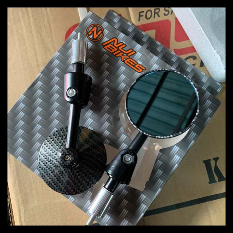 DISKON SPION JALU BULAT LIPAT KARBON NMAX XMAX AEROX PCX ADV BEAT SCOOPY - HITAM 