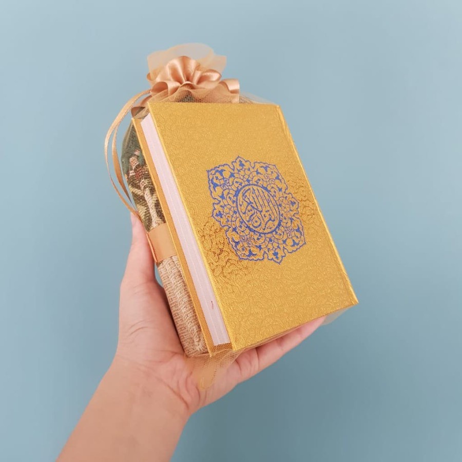 SOUVENIR SAJADAH, AL QURAN SAKU, TASBIH KAYU PACKING TILE EMAS PARCEL TAHLILAN 40 HARIAN AQIQAH TURKEY