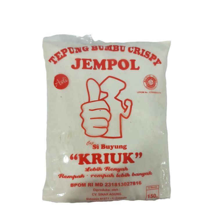 

JEMPOL TEPUNG BUMBU CRISPY 125g/centraltenggalek