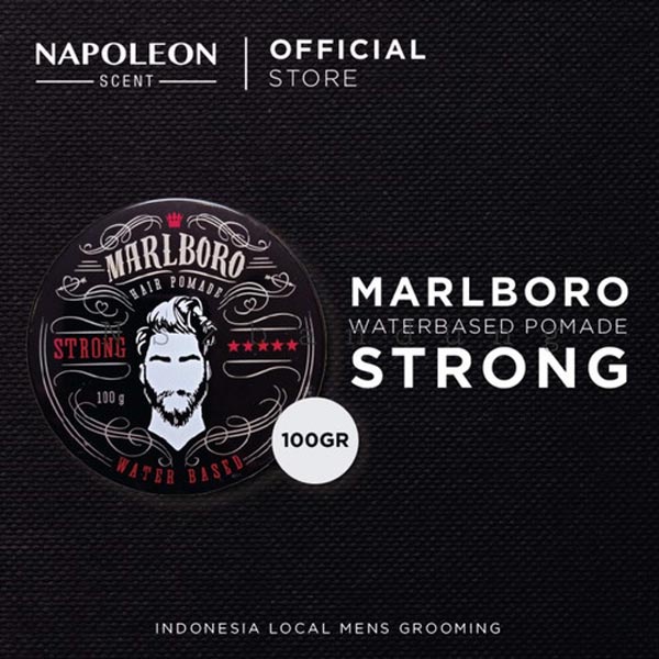 Pomade Waterbased Marlboro  Strong- Original - Soft 100 gram_Cerianti