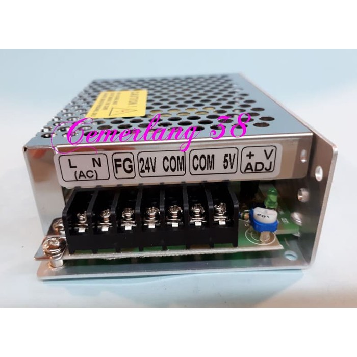 PD D60B Switching Power Supply Double / Dual Output +5V 3A +24V 1.8A