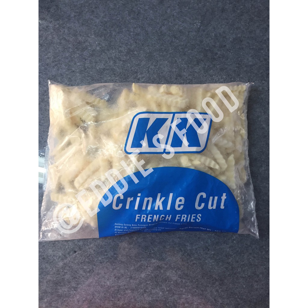 

Kentang Goreng KK Crinkle Cut 1 Kg