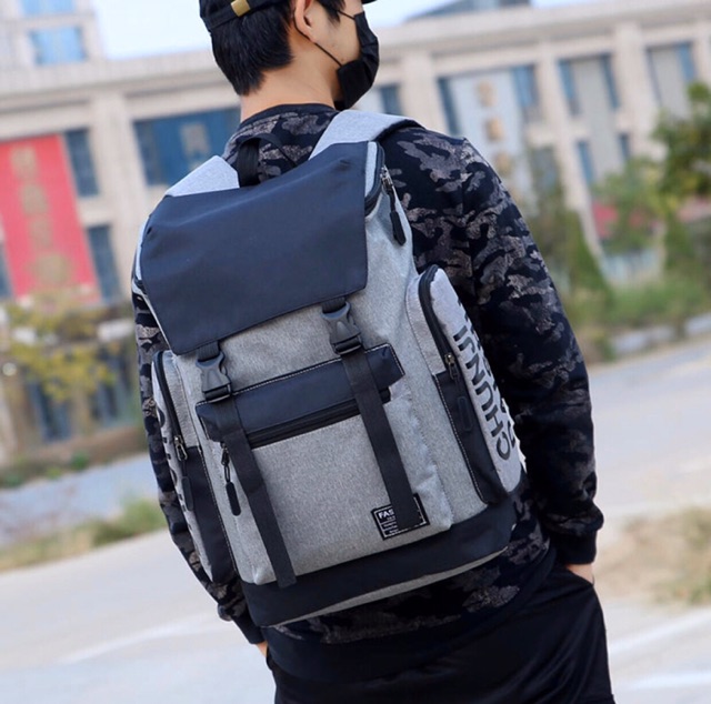 Tas Pria Ransel Pria Tas Bomber Tas Anak laki laki tas anak perempuan Ransel Tas CHUNJI DAISHU