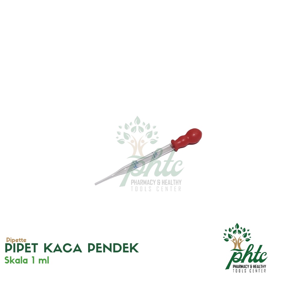 PIPET KACA PENDEK SKALA 1 ml