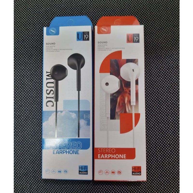 L29/D21/U19 Headset /Handsfree /earphone Stereo Bass in ear music sport