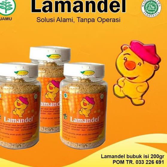 

Lamandel 200gr (Kemasan Botol) - Amandel !