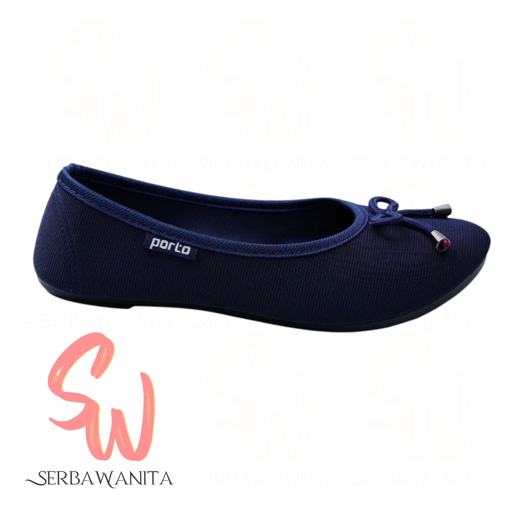 Sepatu Flatshoes Wanita Balet Korea Terbaru Porto BA202L