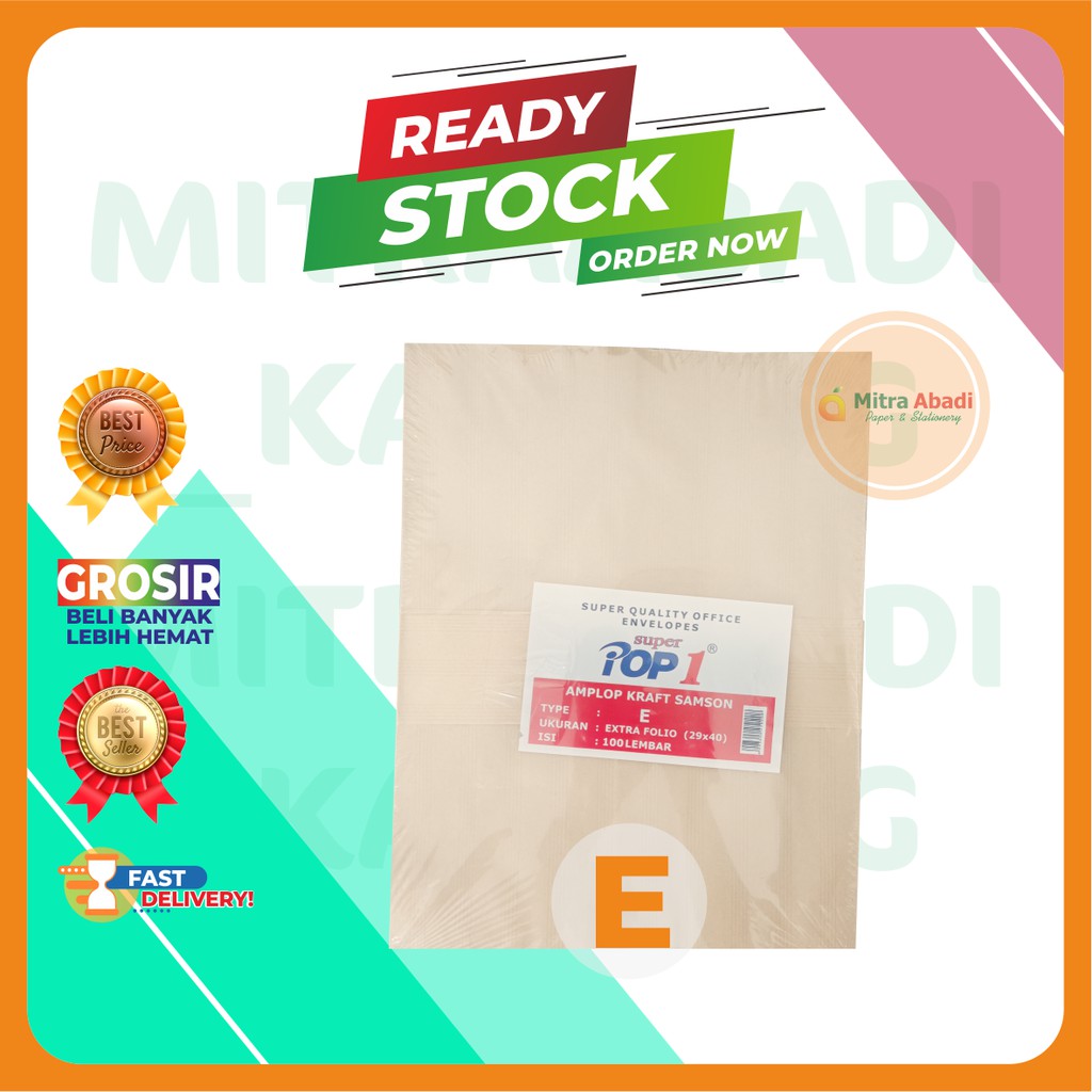 

AMPLOP COKLAT E POP1