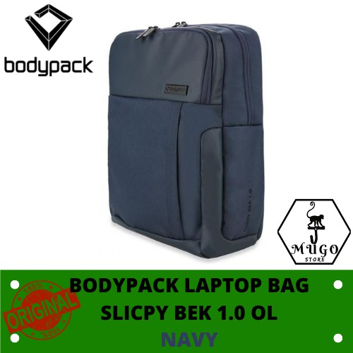 TAS RANSEL BDYPACK SLICPY BEK 1.0 OL LAPTOP BACKPACK - NAVY