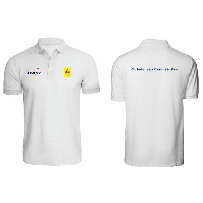 POLO PLN ICON /KAOS KERAH PLN ICON PT.INDONESIA COMNETS PLUS/POLO PLN